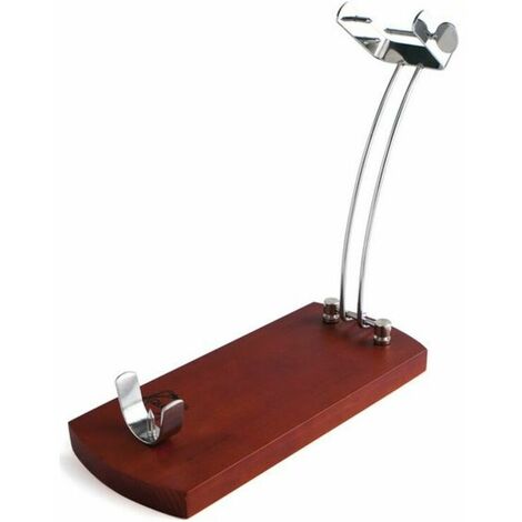Jamonero de Madera Quid Reserva Madera madera y metal (36,5 x 16 x 5 cm) 8414793447652 S2701473 Quid