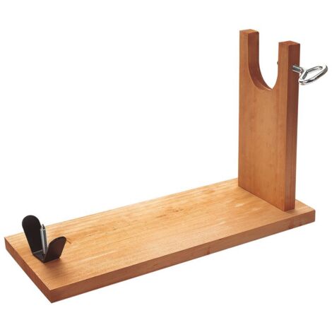 Jamonero modelo jaén de acero y madera