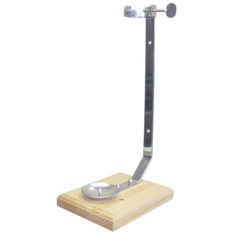 Jamonero vert. madera+acero inox el zorro