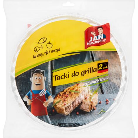 Jan Niezbędny Runde Grillbleche 2 Stück