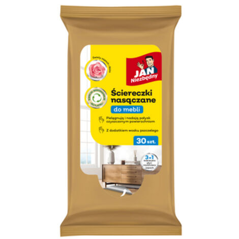 Jan Niezbędny Toallitas para muebles 30 uds.