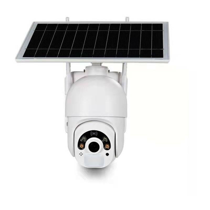 Jandei - Caméra solaire 4G ptz Tuya Smart App 2MP 3,6 mm détection de mouvement vidéosurveillance Tuya App