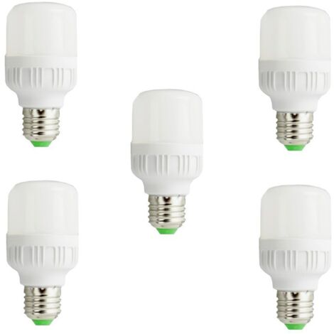Jandei - 5 x Ampoule LED 5W E27 Lumière à Vis 3000K Blanc Chaud Ampoule LED E27 Standard