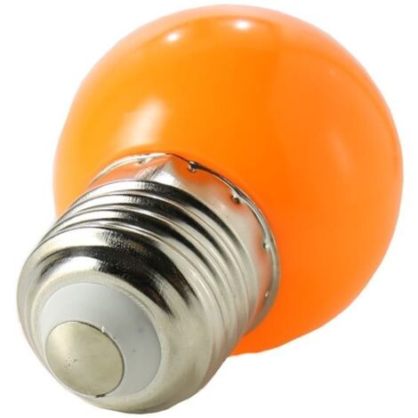 Jandei - Ampoule LED couleur 1W E27 fête ORANGE Ampoule LED E27 Couleurs