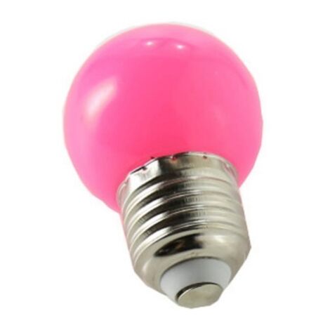 Jandei - Ampoule LED couleur 1W E27 fête ROSE Ampoule LED E27 Couleurs