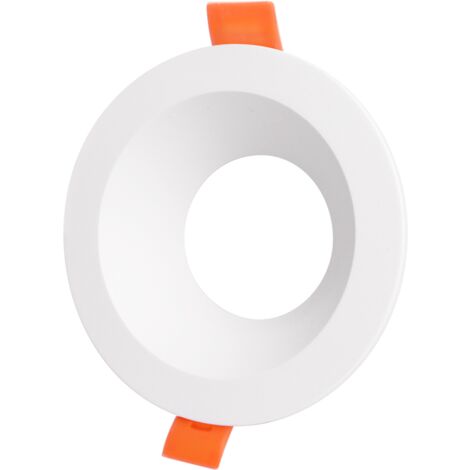 Jandei - Anneau circulaire fixe pour GU10 blanc Cut 75mm Capuchons et anneaux