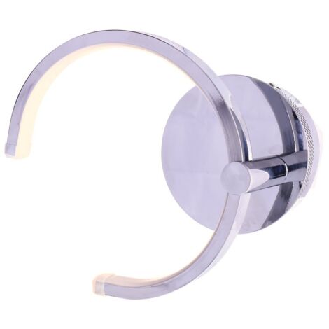 Jandei - Applique LED 10W dimmable CRACA lampe ronde chromée tricolore