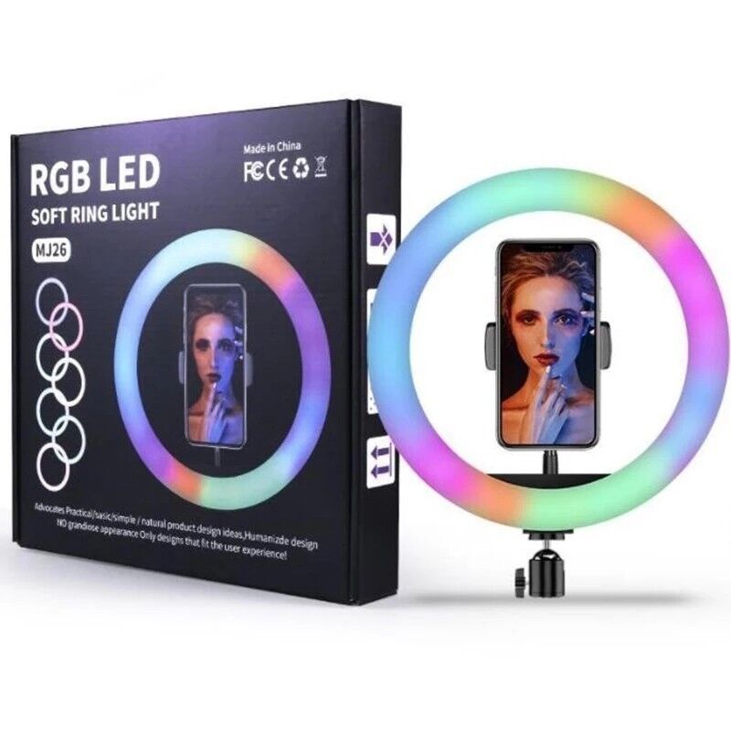 Anneau led avec support diamètre 260 mm réglable rgb + cct Petit électroménager - Jandei