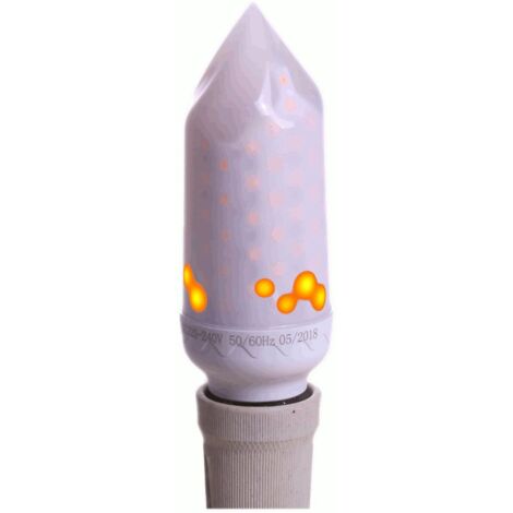 Bombilla efecto llama