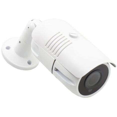 Jandei - Caméra Bullet 4 en 1 1080P Extérieure Objectif motorisé 2,8-12 mm IR OSD Caméras blanches 4-1