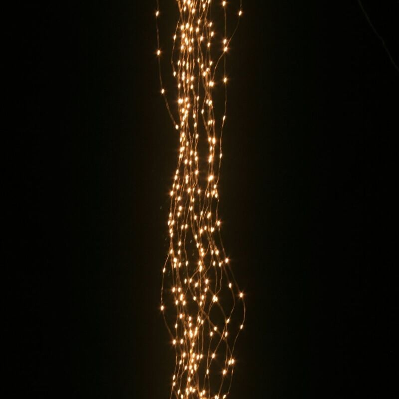 Cascade led Lentilles 200 leds 2m source guirlandes led 12V - Jandei