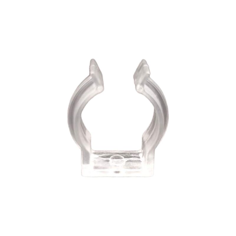 Clip de fixation pour profilé flexible rond diamètre 22 mm Profils flexibles Silicone - Jandei