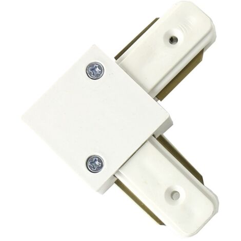 Jandei - Connecteur type L 90o pour rail monophasé blanc Accessoires Rail 220V