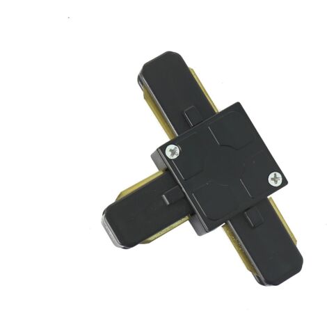 Jandei - Connecteur type T pour rail monophasé noir Accessoires Rail 220V