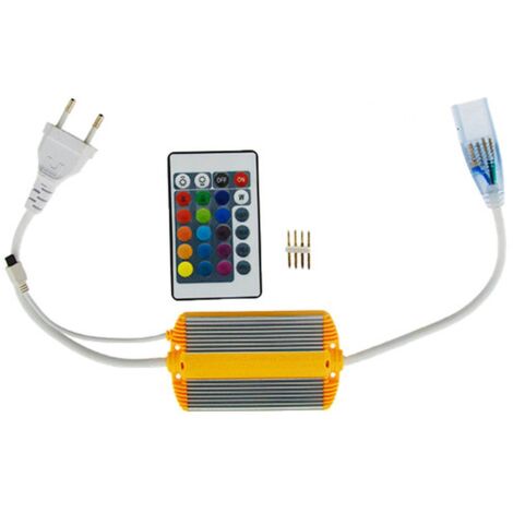 Jandei - Contrôleur RGB pour bande RGB 220V 1300W Accessoires LED multicolores
