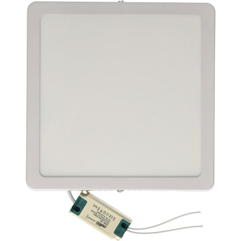 Downlight led 18W 4000K Surface carrée Plafonnier led blanc - Jandei