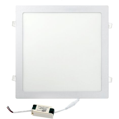 Jandei - Downlight LED 24W 6000K carré encastrable blanc LED Downlight