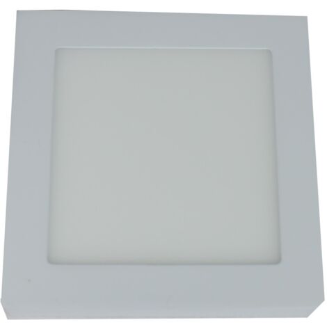 Jandei - Downlight LED 6W 4200K carré blanc surface Plafon LED