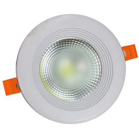 Jandei - Downlight LED COB 10W 4200K rond encastré blanc COB LED Downlight