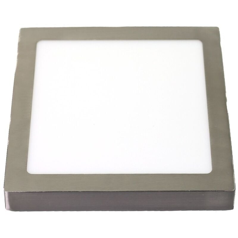 Downlight led 18W 4200K finition de surface carrée en acier Plafond led - Jandei