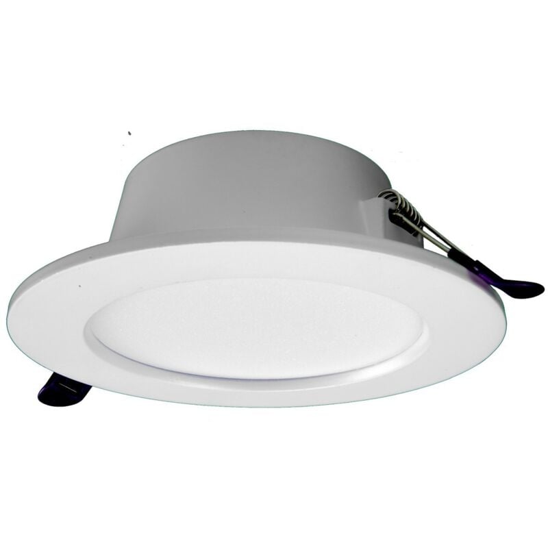 Jandei - Downlight led encastrable rond oasis 18W 4200K cadre blanc Série Led Oasis