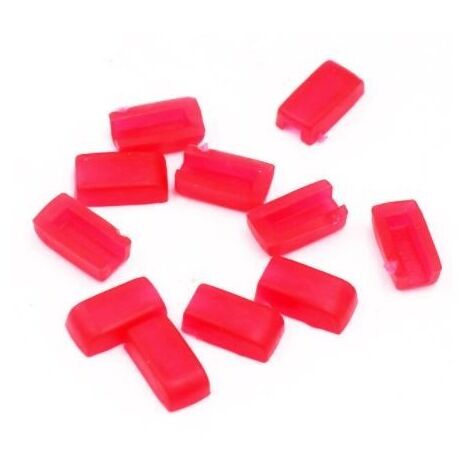 Jandei - Embout bande Néon LED 12v 6x12mm Rouge IP20 Accessoires Néon LED 12V 6mm