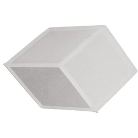 Jandei - Embout pour néon carré 12x12mm Néon LED flexible 24V