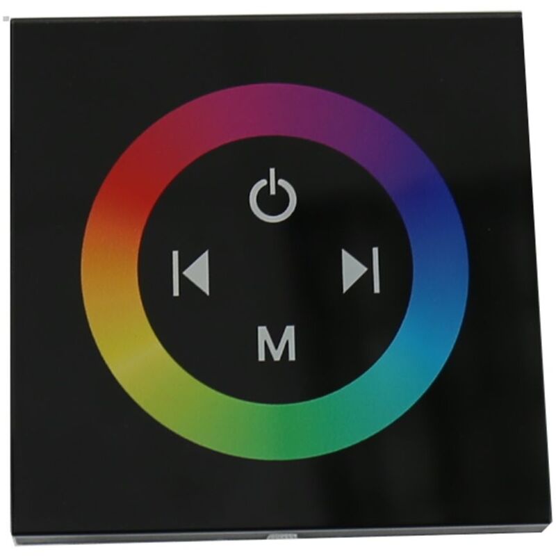 Image of Controllo tattile Oppetable rgb per accessori a led multicolore rgb 12 e 24V 144W - Jandei