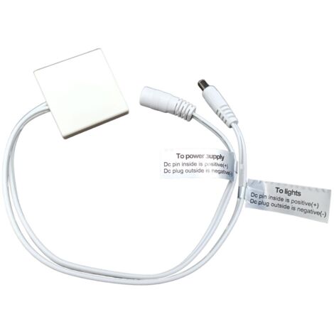 Jandei - Gradateur à intensité variable en surface/caché tactile 12/24 V DC 48 W-96 W interrupteur et variateur