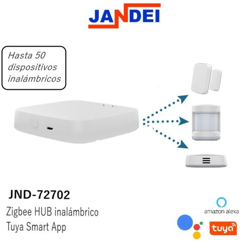 Jandei - HUB sans fil Zigbee Tuya Smart App Amazon Alexa Google Home complète l'application TUYA