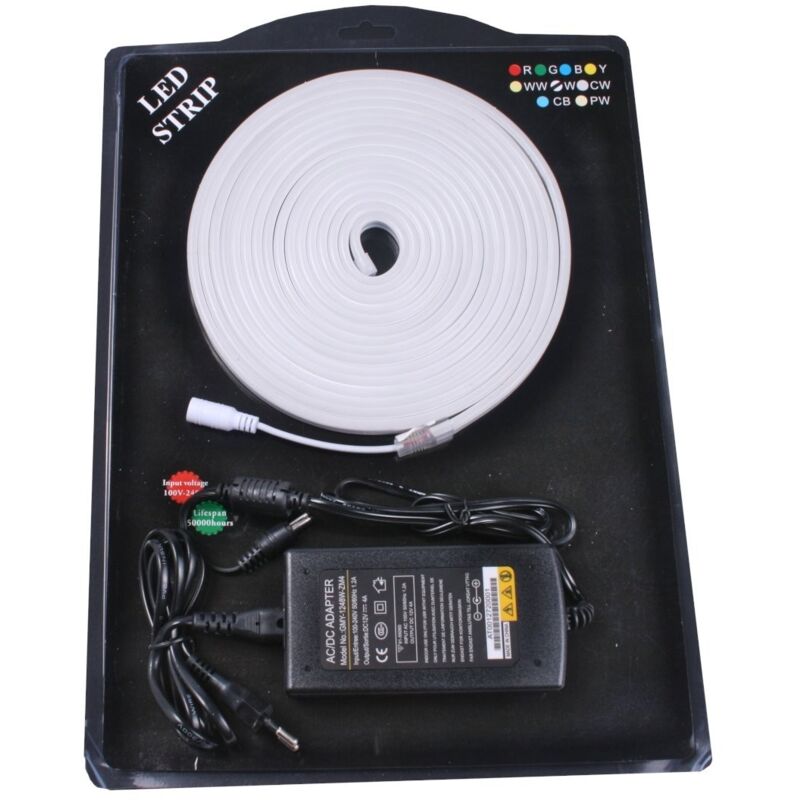 Kit led flessibile 12V 6000K con trasformatore di kit led flessibile 12V - Jandei