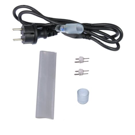 Jandei - Kit redresseur fil lumineux 220V, rétractable, piquet et capuchon fil lumineux 230V