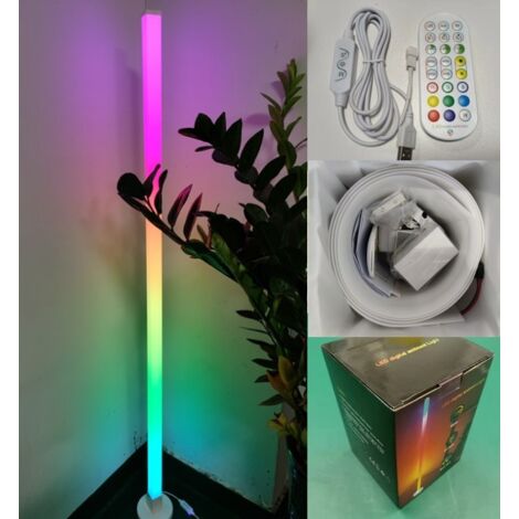 Jandei - Lampadaires LED RGB intelligents Bluetooth avec lampadaire télécommandé
