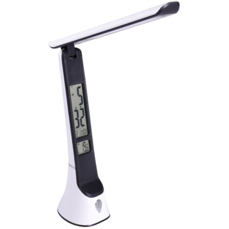 Jandei - Lampe de table avec batterie LED 5W réglable date température réglable Lampe de table