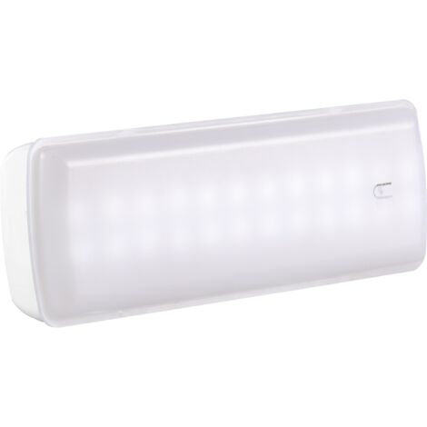 Jandei - Luminaire de secours LED 3W SMD2835 pour installation en surface Light Battery - Piles