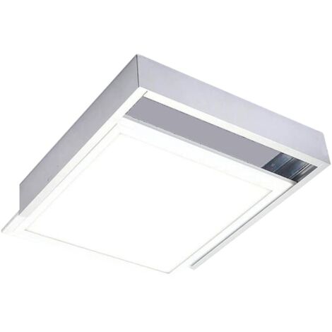 Jandei - Marco panel led 600x600x60mm superficie blanco