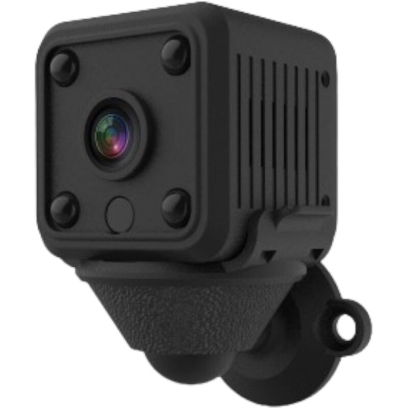 Jandei - Mini caméra espion Wi-Fi avec batterie 720p Tuya Smart App Surveillance vidéo Tuya App