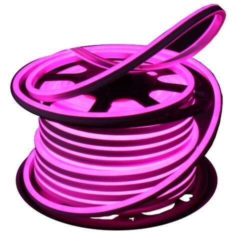 Neon flexible led rosa