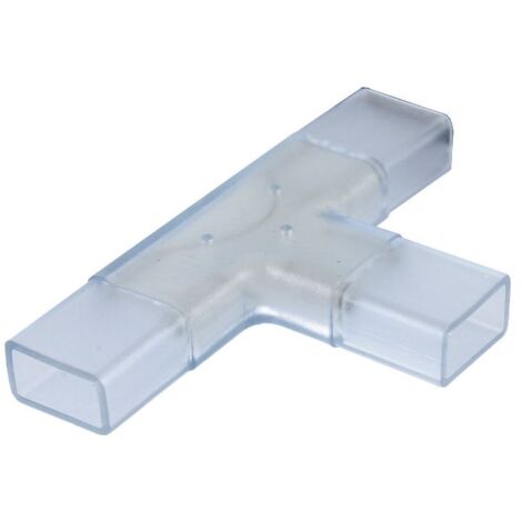 Jandei - Néon LED T connecteur transparent flexible néon LED 1 et 2 côtés Néon LED accessoire