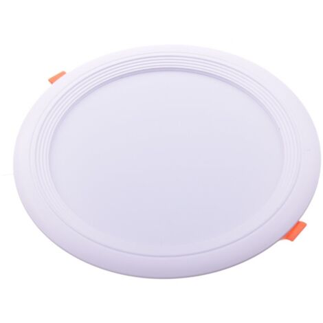 Jandei - Oceano LED Downlight rond encastrable 24W 3000K cadre blanc LED Série Oceano