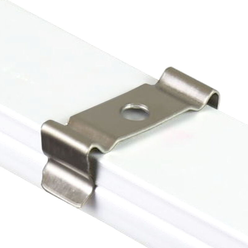 Image of Jandei - Surface del profilo in alluminio clip 23,39,7 mm Pacchetto 10 UD Profilo per strisce LED