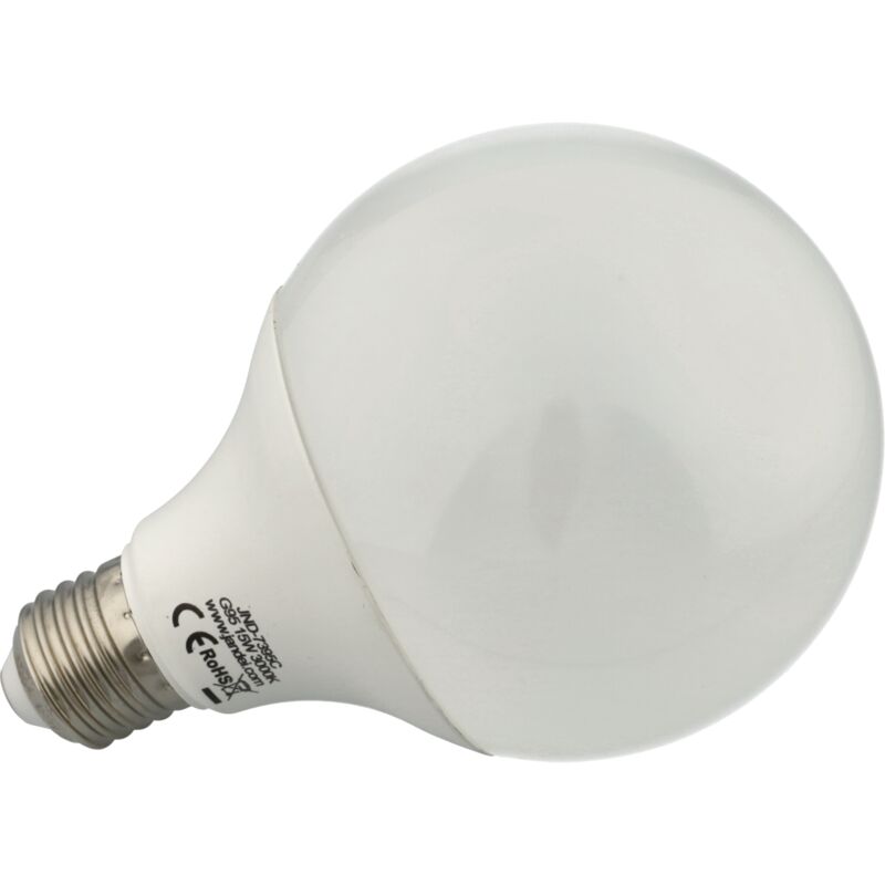 3x led Bulb Globo G95 E27 15W 3000K led standard