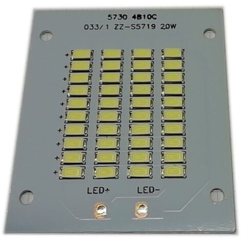Jandei - Placa LED 20W 40 led SMD5730 6000K recambio proyector Recambio LED