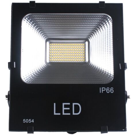 Jandei - Projecteur LED 50W lumière blanche naturelle 4200K extérieur noir Lince Projecteur LED