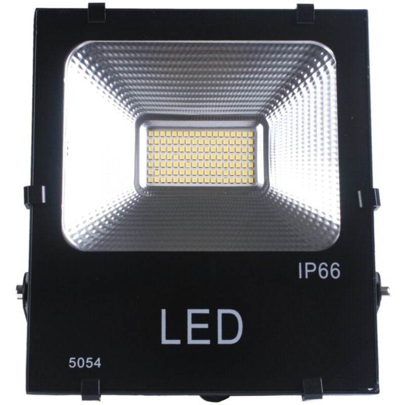 Projecteur led 50W lumière blanche naturelle 4200K extérieur noir Lince Projecteur led - Jandei