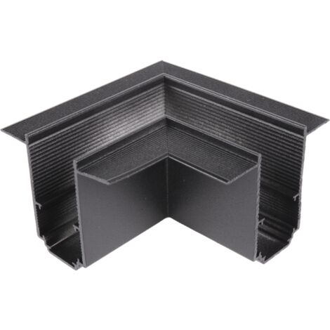 Jandei - Raccord horizontal en forme de L pour rail magnétique encastré Accessoires Rail Magnétique
