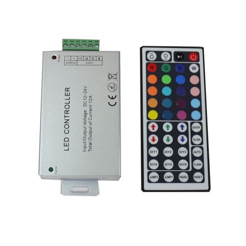 Image of Remori di controllo derivamento rgb Controllo wireless 12V/24V 144W Accessori led multicolore - Jandei