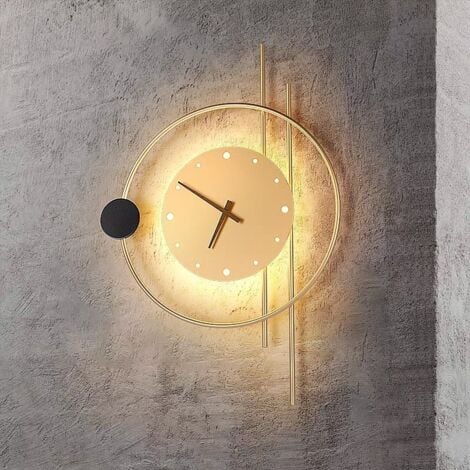 Nordic reloj de pared reloj salón personalidad de la moda casa de madera  creativa simple reloj de cuarzo reloj moderno arte