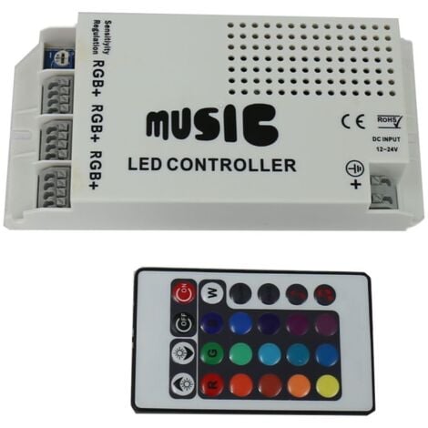 Jandei - RGB Music Control PIRA 12V/24V 18A RGB LED -Accessoires