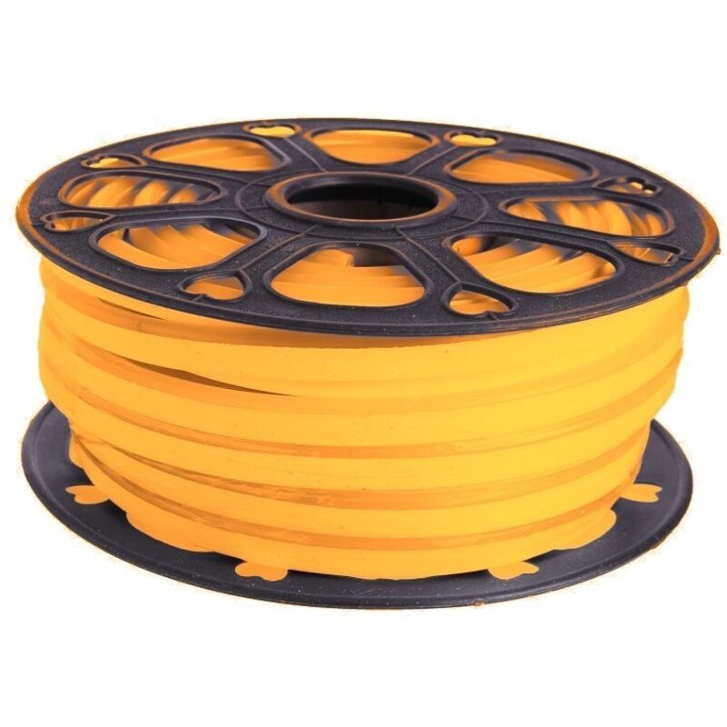 Semplice led flessibile arancione 12V arancione 8 mm Cut 1 cm 100 led Metro 12W 25m Neon 12V 8mm Cut 1 cm - Jandei